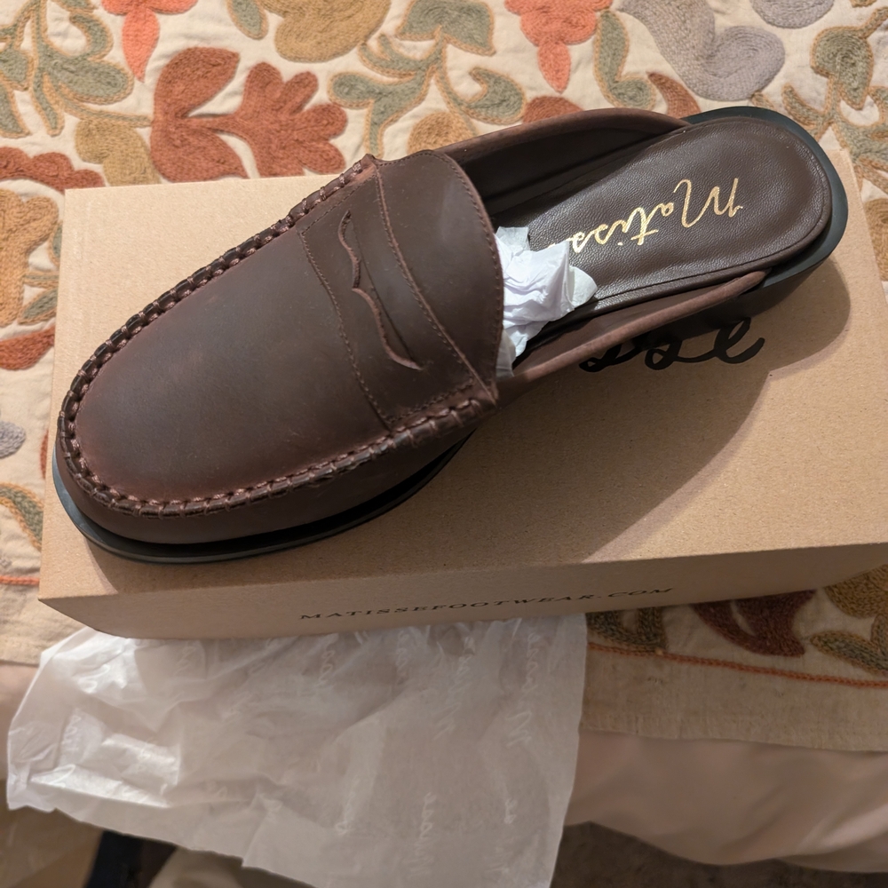 Brown Leather Men's Loafers